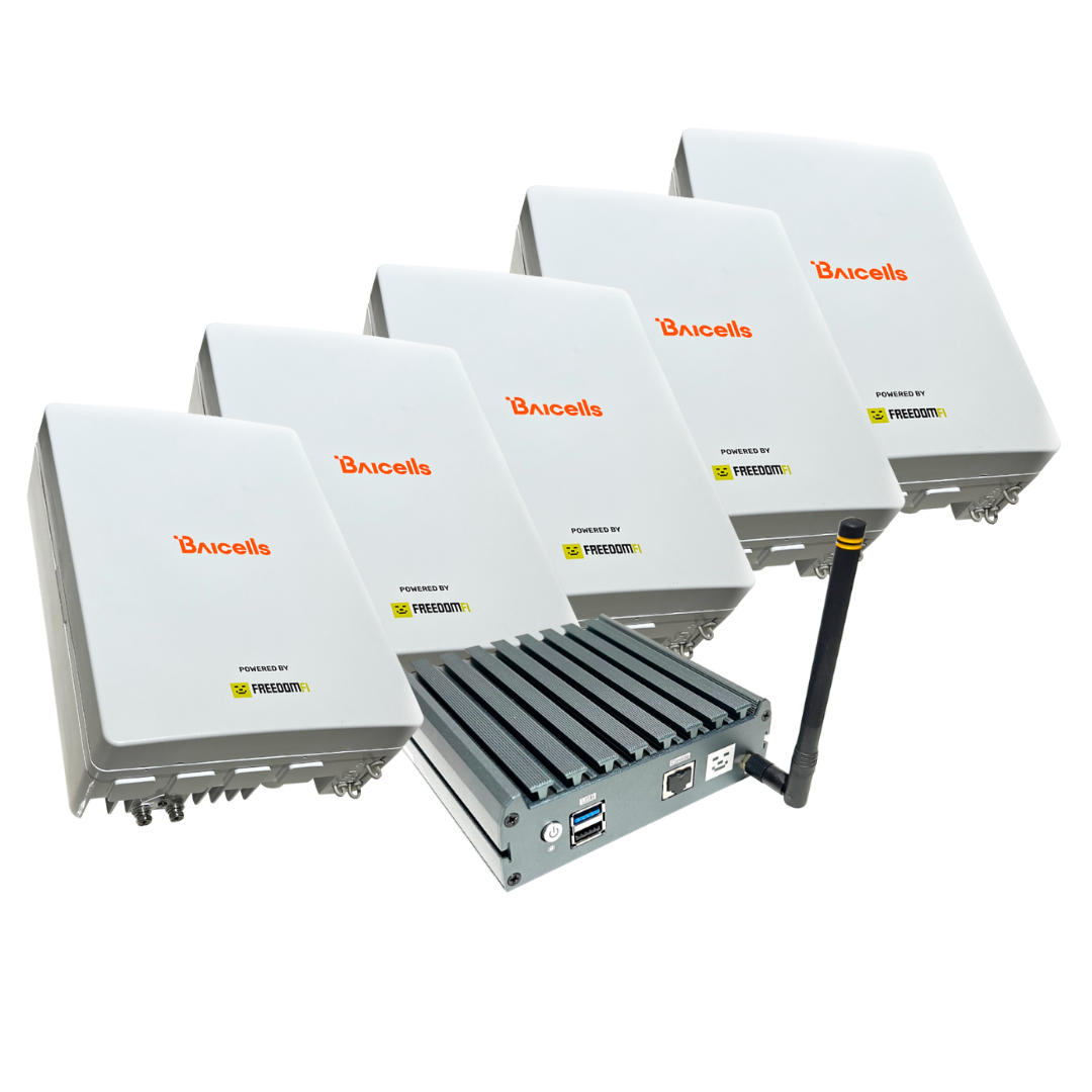 2 x Baicells NOVA 430H + FreedomFi 5G Helium Hotspot US915